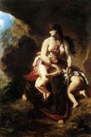 Delacroix, Eugene - Medea about to Kill her Children